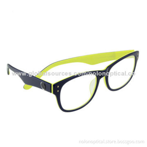 Black/Aqua Classic Wayfar Teenager Reading Eyeglasses